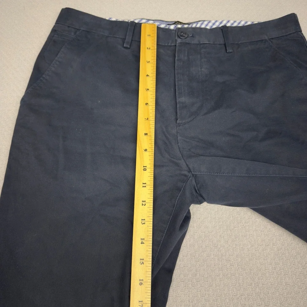 Banana Republic Pants Mens 33x32 Navy Blue Kentfield Twill Cotton Chino Office